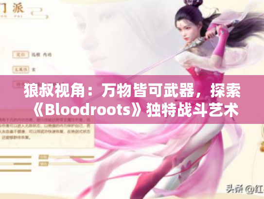 狼叔视角:万物皆可武器,探索《Bloodroots》独特战斗艺术 狼叔视角:万物皆可武器,探索《Bloodroots》独特战斗艺术