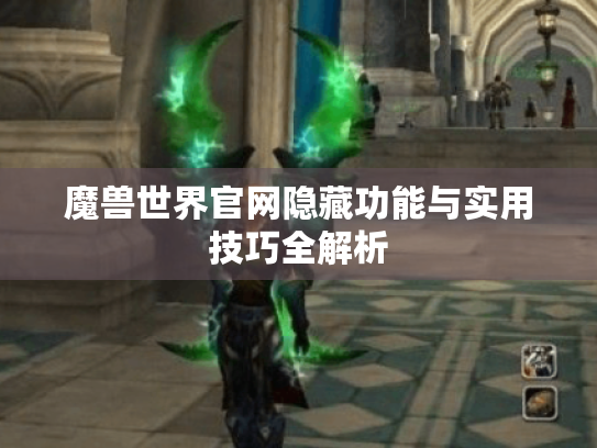 魔兽世界官网隐藏功能与实用技巧全解析 魔兽世界官网隐藏功能与实用技巧全解析