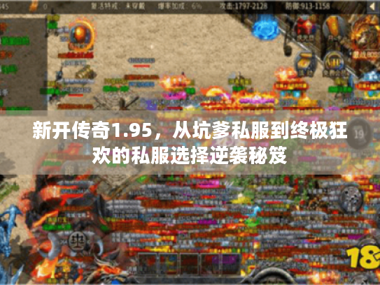 新开传奇1.95,从坑爹私服到终极狂欢的私服选择逆袭秘笈 新开传奇1.95,从坑爹私服到终极狂欢的私服选择逆袭秘笈