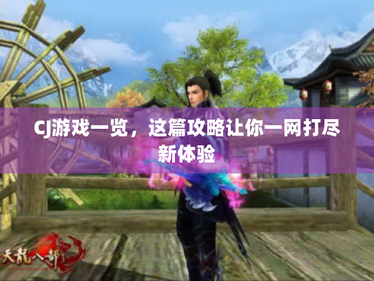 CJ游戏一览,这篇攻略让你一网打尽新体验 CJ游戏一览,这篇攻略让你一网打尽新体验