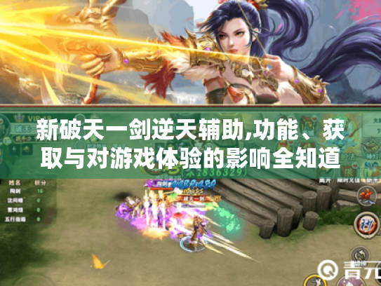 新破天一剑逆天辅助,功能、获取与对游戏体验的影响全知道 新破天一剑逆天辅助,功能、获取与对游戏体验的影响全知道