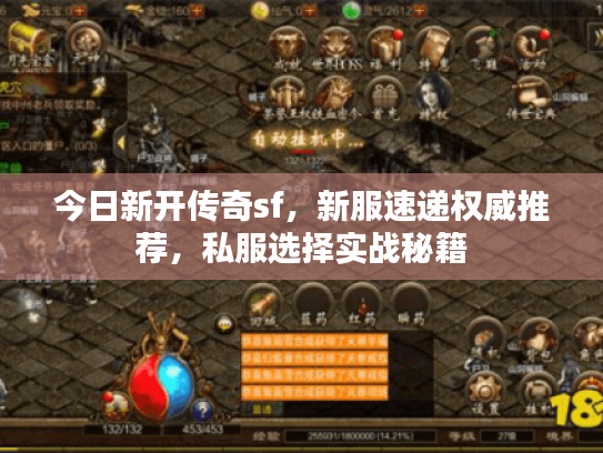 今日新开传奇sf,新服速递权威推荐,私服选择实战秘籍 今日新开传奇sf,新服速递权威推荐,私服选择实战秘籍