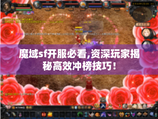 魔域sf开服必看,资深玩家揭秘高效冲榜技巧! 魔域sf开服必看,资深玩家揭秘高效冲榜技巧!