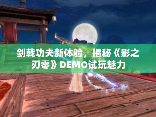 剑戟功夫新体验，揭秘《影之刃零》DEMO试玩魅力