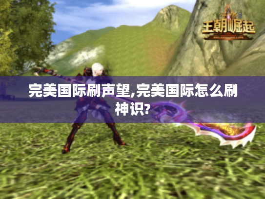 完美国际刷声望,完美国际怎么刷神识?