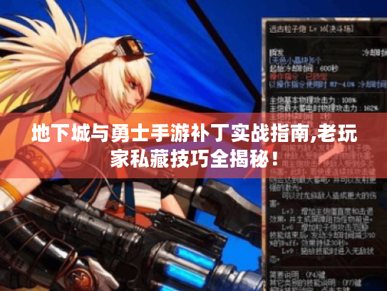地下城与勇士手游补丁实战指南,老玩家私藏技巧全揭秘! 地下城与勇士手游补丁实战指南,老玩家私藏技巧全揭秘!