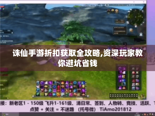 诛仙手游折扣获取全攻略,资深玩家教你避坑省钱