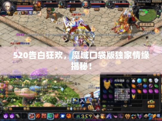 520告白狂欢,魔域口袋版独家情缘揭秘! 520告白狂欢,魔域口袋版独家情缘揭秘!