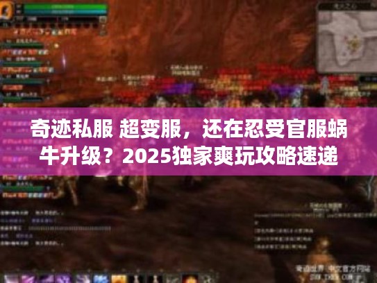 奇迹私服 超变服,还在忍受官服蜗牛升级?2025独家爽玩攻略速递 奇迹私服 超变服,还在忍受官服蜗牛升级?2025独家爽玩攻略速递