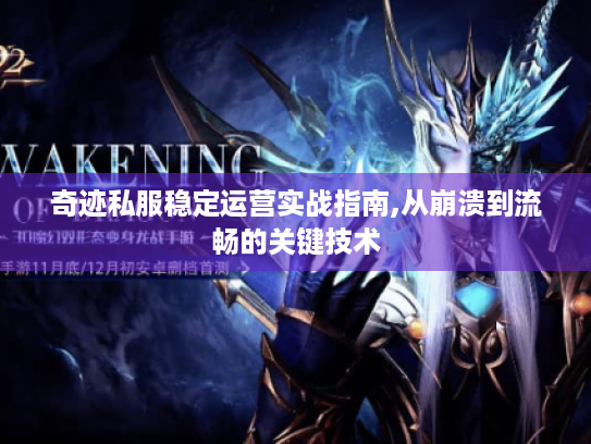奇迹私服稳定运营实战指南,从崩溃到流畅的关键技术 奇迹私服稳定运营实战指南,从崩溃到流畅的关键技术