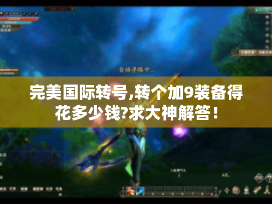 完美国际转号,转个加9装备得花多少钱?求大神解答! 完美国际转号,转个加9装备得花多少钱?求大神解答!
