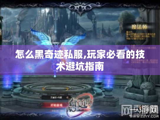 怎么黑奇迹私服,玩家必看的技术避坑指南 怎么黑奇迹私服,玩家必看的技术避坑指南