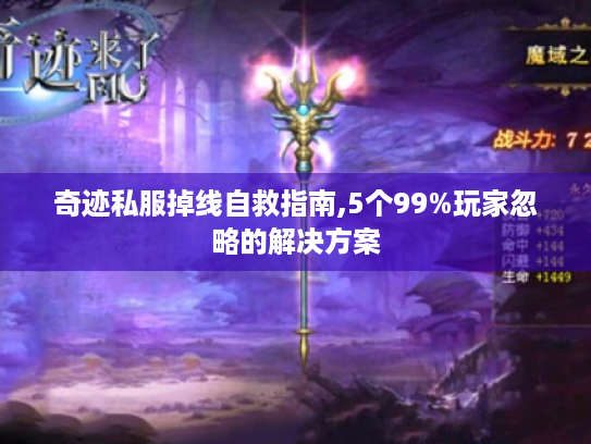 奇迹私服掉线自救指南,5个99%玩家忽略的解决方案