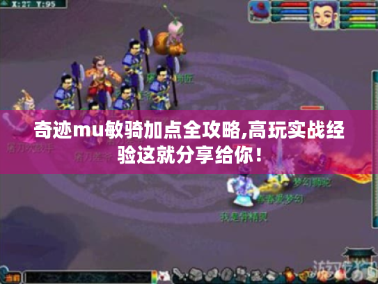 奇迹mu敏骑加点全攻略,高玩实战经验这就分享给你！