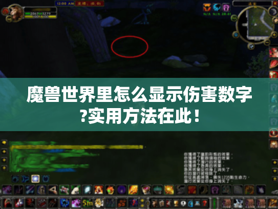 魔兽世界里怎么显示伤害数字?实用方法在此! 魔兽世界里怎么显示伤害数字?实用方法在此!
