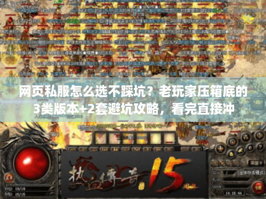 网页私服怎么选不踩坑？老玩家压箱底的3类版本+2套避坑攻略，看完直接冲