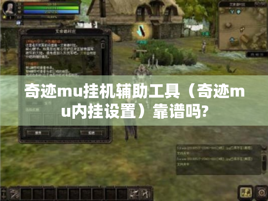 奇迹mu挂机辅助工具（奇迹mu内挂设置）靠谱吗?