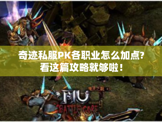 奇迹私服PK各职业怎么加点?看这篇攻略就够啦! 奇迹私服PK各职业怎么加点?看这篇攻略就够啦!
