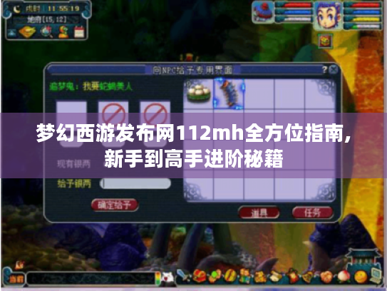 梦幻西游发布网112mh全方位指南,新手到高手进阶秘籍 梦幻西游发布网112mh全方位指南,新手到高手进阶秘籍