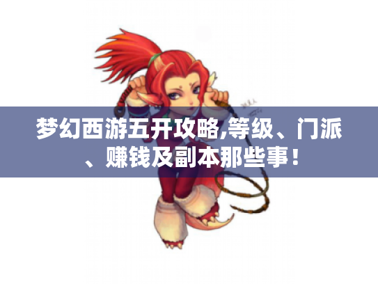 梦幻西游五开攻略,等级、门派、赚钱及副本那些事! 梦幻西游五开攻略,等级、门派、赚钱及副本那些事!