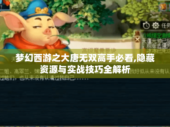 梦幻西游之大唐无双高手必看,隐藏资源与实战技巧全解析 梦幻西游之大唐无双高手必看,隐藏资源与实战技巧全解析