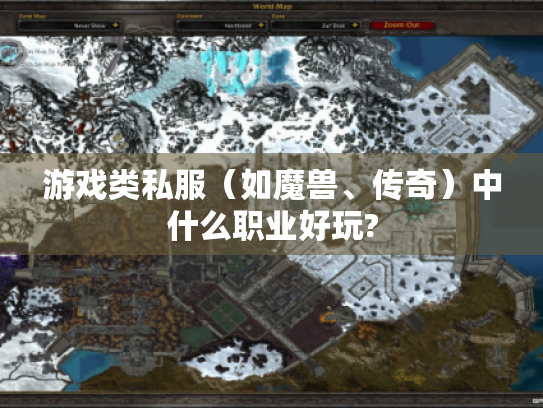 游戏类私服（如魔兽、传奇）中什么职业好玩?