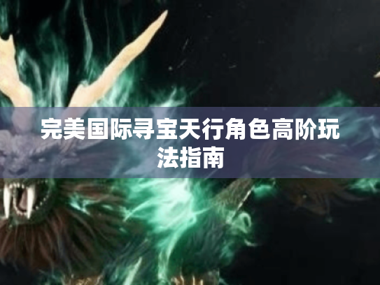 完美国际寻宝天行角色高阶玩法指南 完美国际寻宝天行角色高阶玩法指南