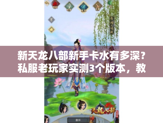新天龙八部新手卡水有多深？私服老玩家实测3个版本，教你避坑选对福利