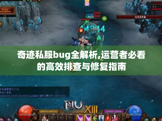 奇迹私服bug全解析,运营者必看的高效排查与修复指南 奇迹私服bug全解析,运营者必看的高效排查与修复指南