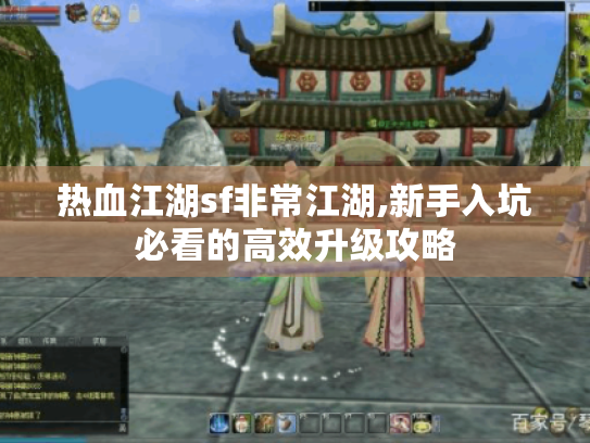 热血江湖sf非常江湖,新手入坑必看的高效升级攻略