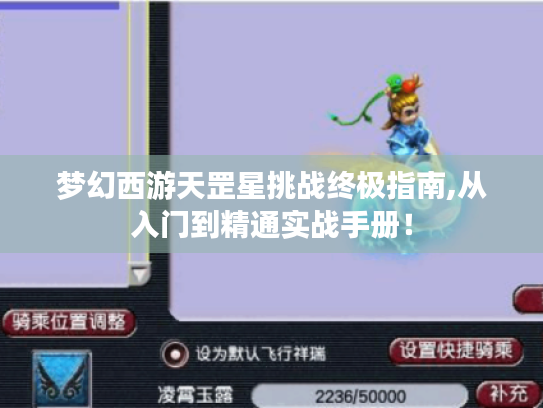 梦幻西游天罡星挑战终极指南,从入门到精通实战手册! 梦幻西游天罡星挑战终极指南,从入门到精通实战手册!