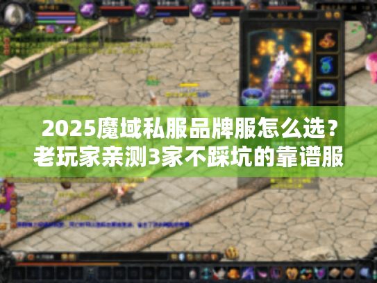 2025魔域私服品牌服怎么选?老玩家亲测3家不踩坑的靠谱服+避坑指南 2025魔域私服品牌服怎么选?老玩家亲测3家不踩坑的靠谱服+避坑指南