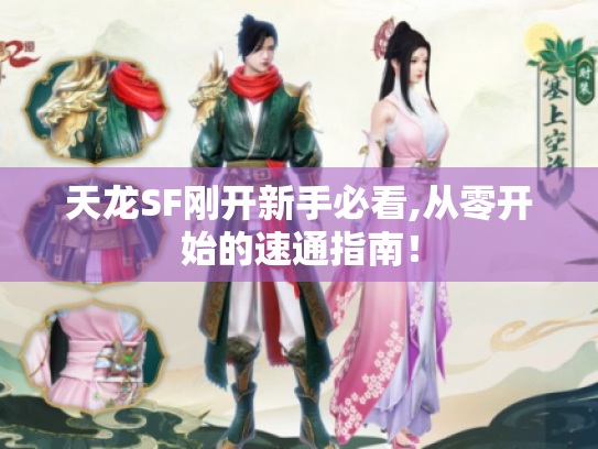 天龙SF刚开新手必看,从零开始的速通指南! 天龙SF刚开新手必看,从零开始的速通指南!