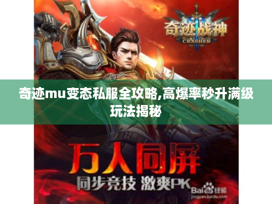 奇迹mu变态私服全攻略,高爆率秒升满级玩法揭秘 奇迹mu变态私服全攻略,高爆率秒升满级玩法揭秘
