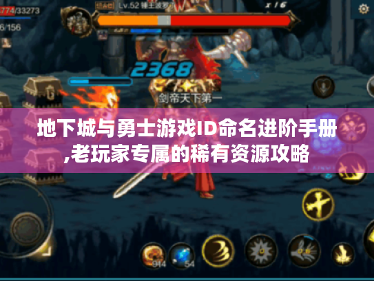 地下城与勇士游戏ID命名进阶手册,老玩家专属的稀有资源攻略 地下城与勇士游戏ID命名进阶手册,老玩家专属的稀有资源攻略