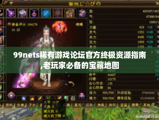 99nets稀有游戏论坛官方终极资源指南,老玩家必备的宝藏地图 99nets稀有游戏论坛官方终极资源指南,老玩家必备的宝藏地图