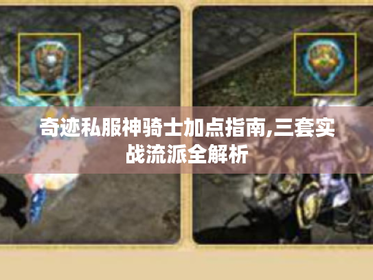 奇迹私服神骑士加点指南,三套实战流派全解析