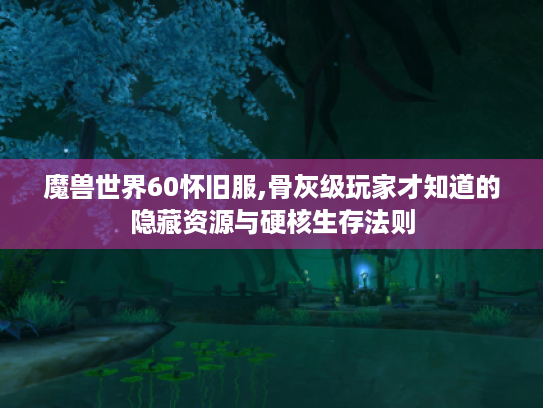 魔兽世界60怀旧服,骨灰级玩家才知道的隐藏资源与硬核生存法则 魔兽世界60怀旧服,骨灰级玩家才知道的隐藏资源与硬核生存法则