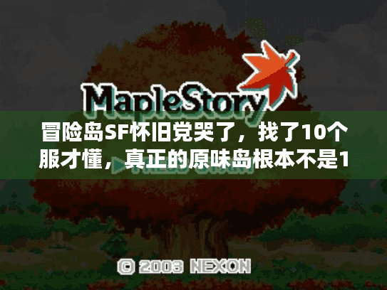 冒险岛SF怀旧党哭了,找了10个服才懂,真正的原味岛根本不是1:1还原 冒险岛SF怀旧党哭了,找了10个服才懂,真正的原味岛根本不是1:1还原