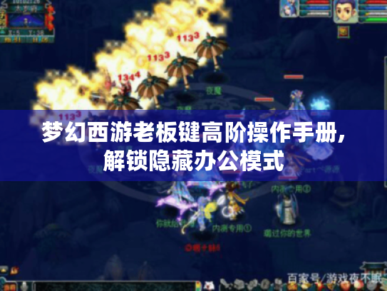 梦幻西游老板键高阶操作手册,解锁隐藏办公模式 梦幻西游老板键高阶操作手册,解锁隐藏办公模式