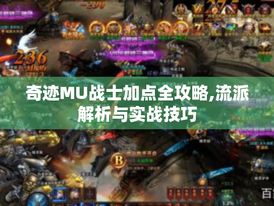 奇迹MU战士加点全攻略,流派解析与实战技巧 奇迹MU战士加点全攻略,流派解析与实战技巧