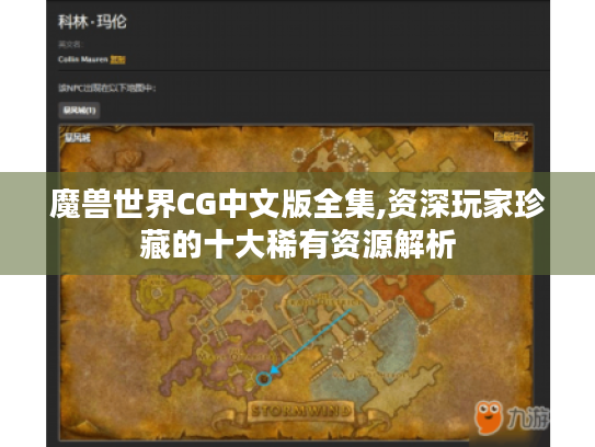魔兽世界CG中文版全集,资深玩家珍藏的十大稀有资源解析 魔兽世界CG中文版全集,资深玩家珍藏的十大稀有资源解析