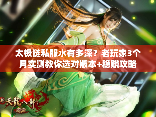 太极链私服水有多深？老玩家3个月实测教你选对版本+稳赚攻略