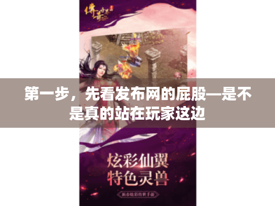 第一步,先看发布网的屁股—是不是真的站在玩家这边 第一步,先看发布网的屁股—是不是真的站在玩家这边