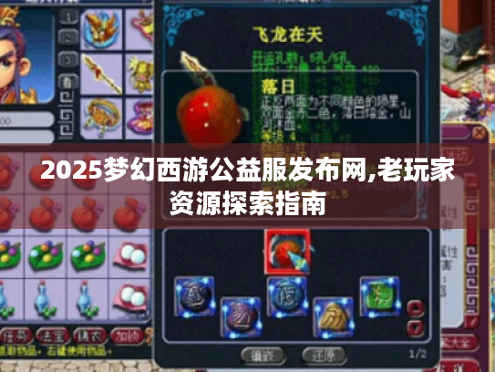 2025梦幻西游公益服发布网,老玩家资源探索指南 2025梦幻西游公益服发布网,老玩家资源探索指南