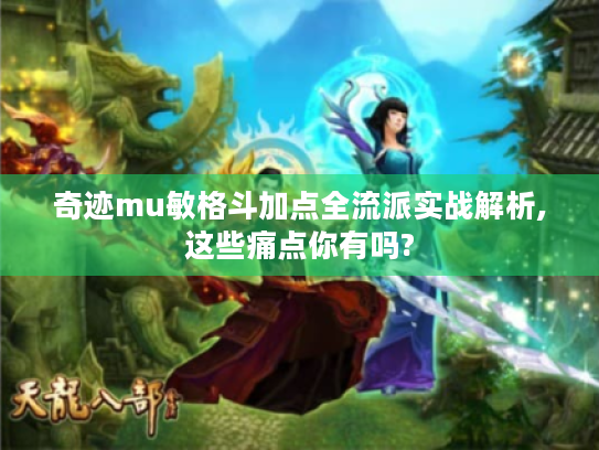 奇迹mu敏格斗加点全流派实战解析,这些痛点你有吗? 奇迹mu敏格斗加点全流派实战解析,这些痛点你有吗?