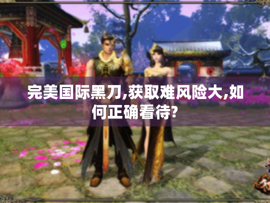 完美国际黑刀,获取难风险大,如何正确看待? 完美国际黑刀,获取难风险大,如何正确看待?