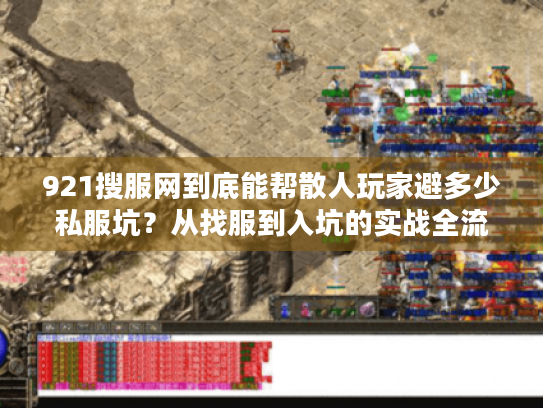 921搜服网到底能帮散人玩家避多少私服坑？从找服到入坑的实战全流程解析