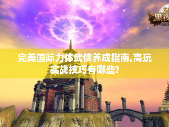 完美国际力体武侠养成指南,高玩实战技巧有哪些?
