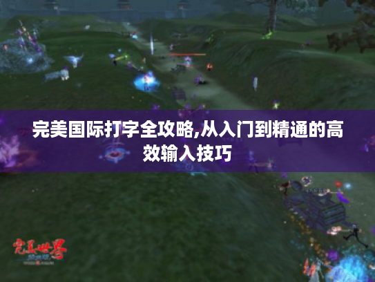 完美国际打字全攻略,从入门到精通的高效输入技巧 完美国际打字全攻略,从入门到精通的高效输入技巧